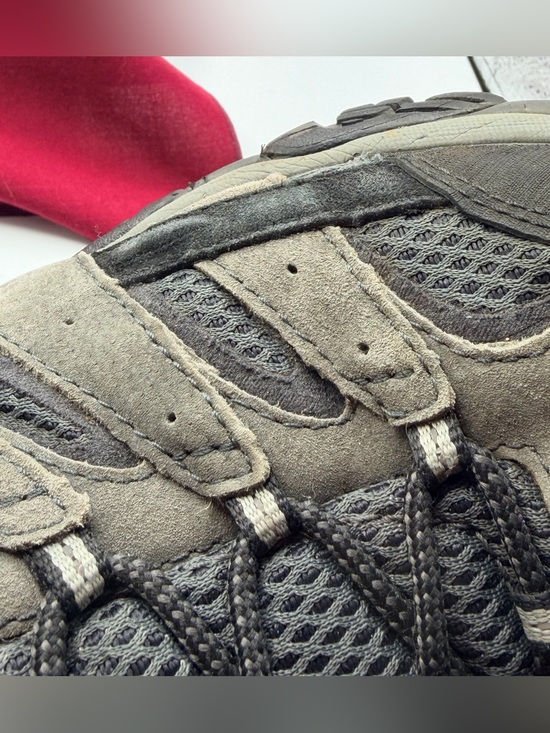Merrell Moab Mid Hiking Boots Men’s 11.5 Gray Vibram Sole Trail Outdoor Lace Up main image 12